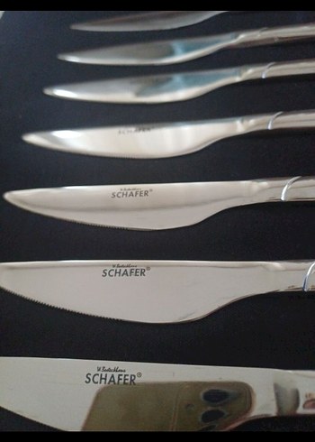 12 Parça Bıçak Seti Schafer - Görsel 3