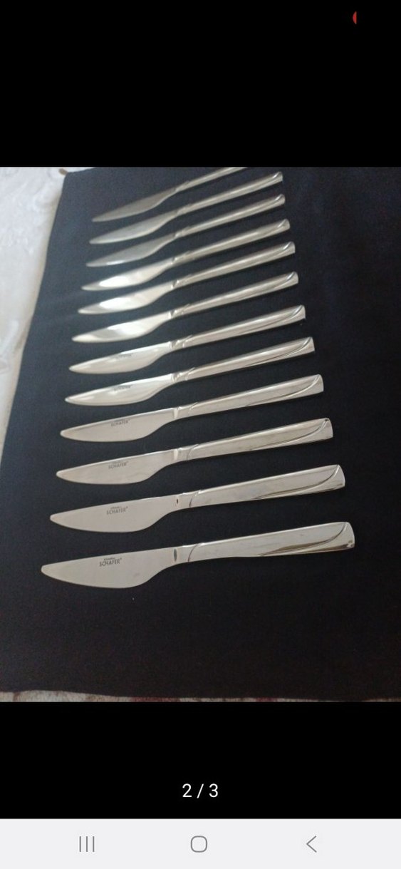 12 Parça Bıçak Seti Schafer - Görsel 2