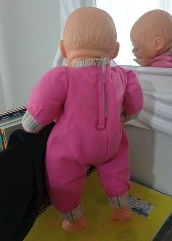 Pembe Bebek Oyuncak Bebek - Görsel 4