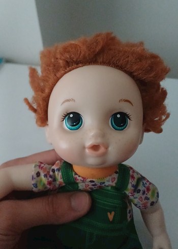 Kahverengi Saçlı Bebek Oyuncak - Görsel 2