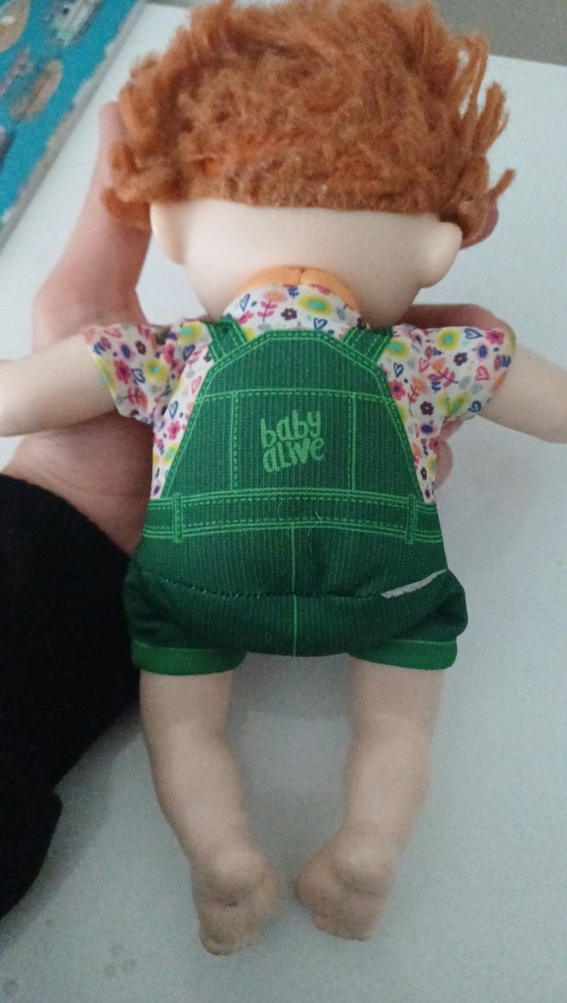 Kahverengi Saçlı Bebek Oyuncak - Görsel 4