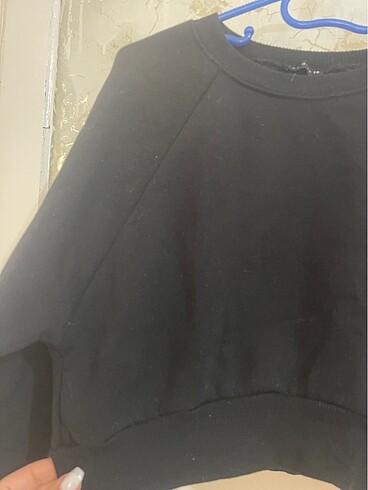 Diğer Kısa uzun kol sweatshirt