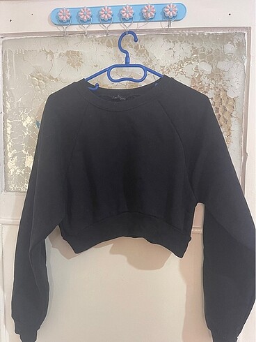 Kısa uzun kol sweatshirt