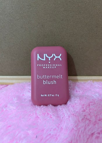 NYX Buttermelt Pembe Allık 5g