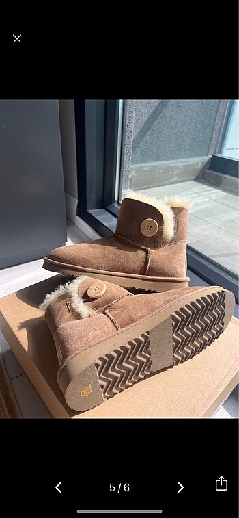 39 Beden camel Renk Orijinal ugg etiketli