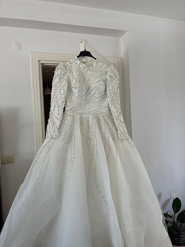 Prenses model gelinlik
