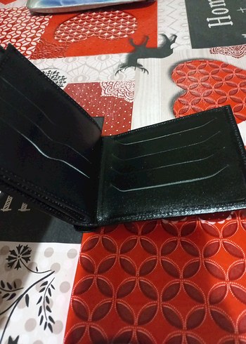 Siyah Minimalist Erkek Cüzdanı - Görsel 3