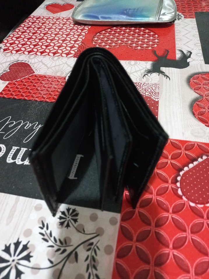 Siyah Minimalist Erkek Cüzdanı - Görsel 2