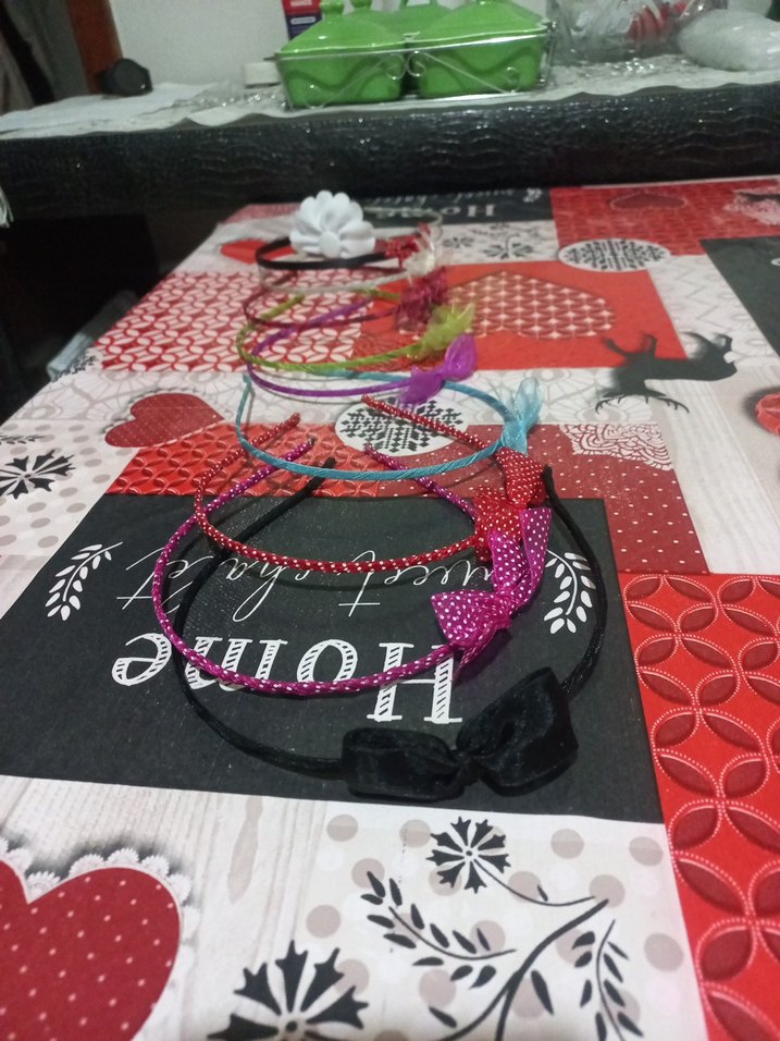 Renkli Elastik Çocuk Saç Bandı Seti - Görsel 3