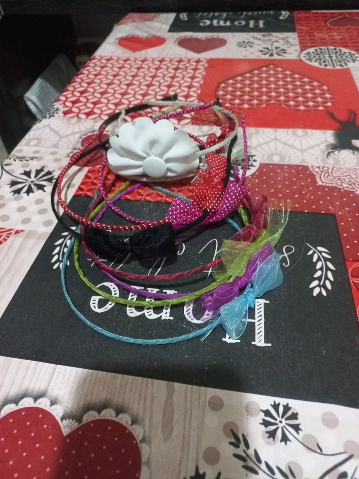 Renkli Elastik Çocuk Saç Bandı Seti - Görsel 2