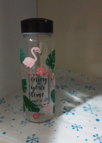 Pembe Çocuk Termos Şişesi 3 lü Takım - Görsel 2