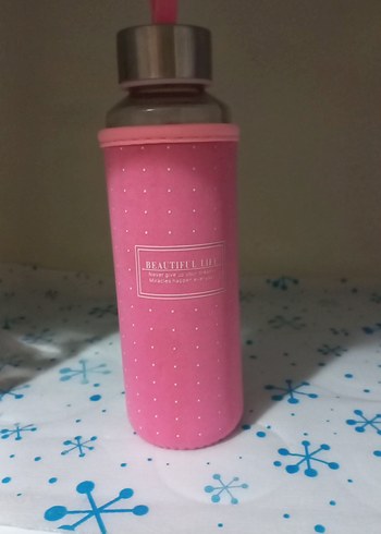 Pembe Çocuk Termos Şişesi 3 lü Takım - Görsel 3