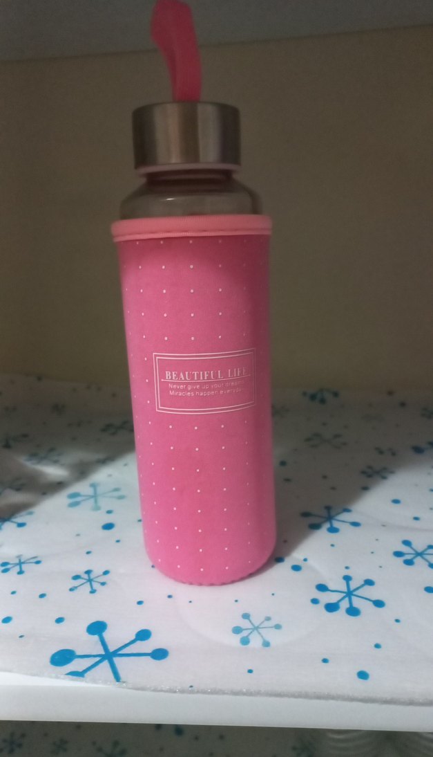 Pembe Çocuk Termos Şişesi 3 lü Takım - Görsel 3