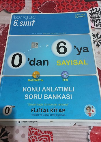 Tonguç 6. Sınıf Sayısal Konu Anlatımlı Soru Bankası