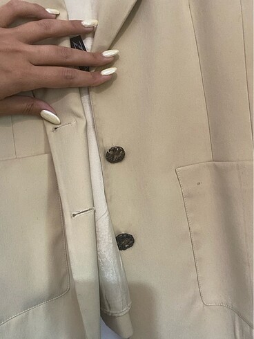 m Beden oversize vintage sarı ceket