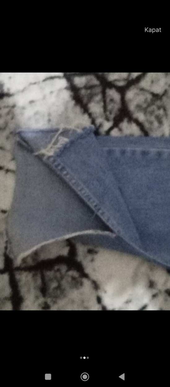 mavi kot pantolon - Görsel 2