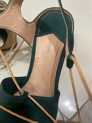 Dolgu topuk oysho ayakkabı - Görsel 3