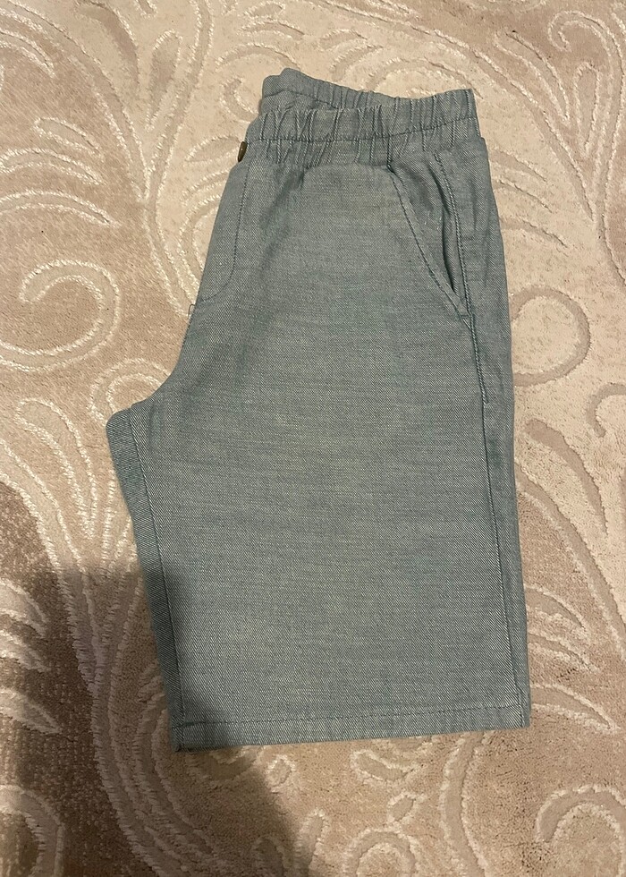 Erkek çocuk keten şort - Görsel 2