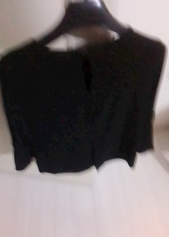 Siyah Kadın Bluz - Görsel 4