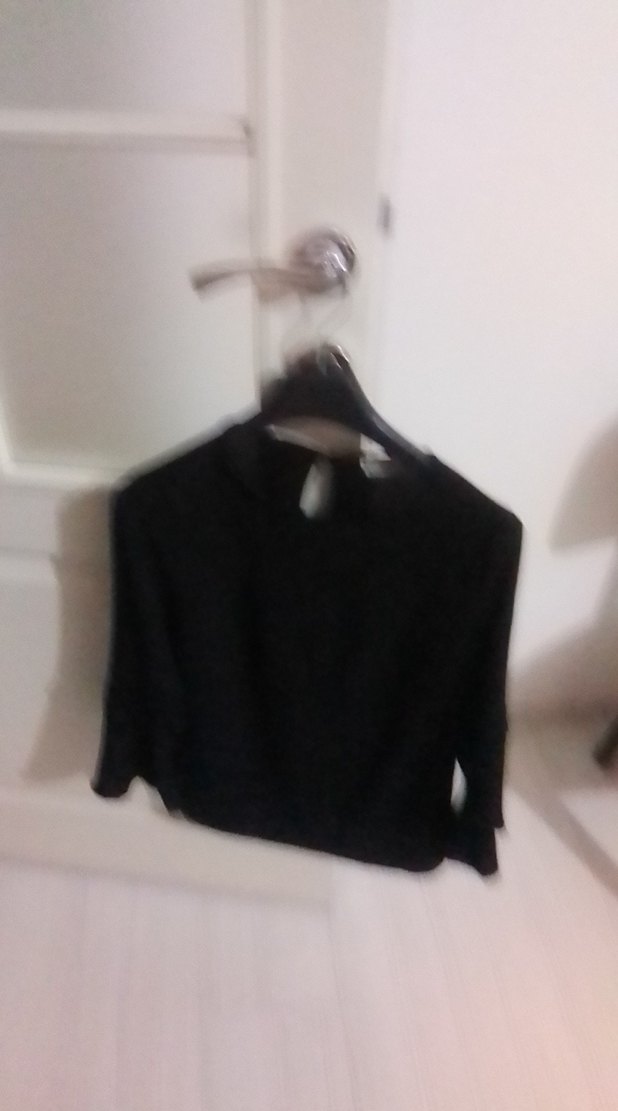 Siyah Kadın Bluz - Görsel 2