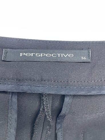 36 Beden siyah Renk Perspective Kumaş Pantolon %70 İndirimli.