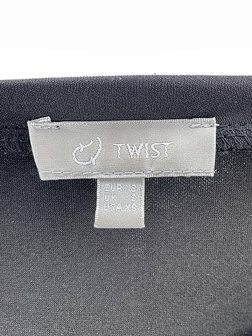 s Beden siyah Renk Twist Bluz %70 İndirimli.