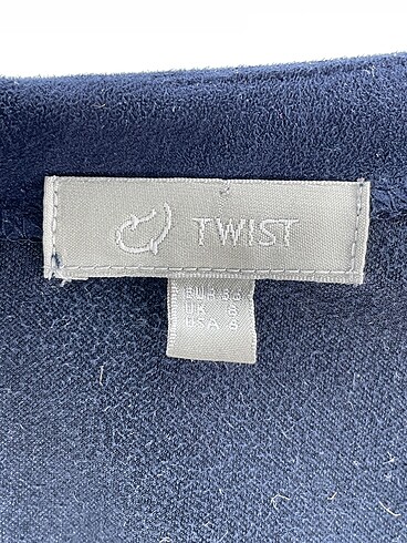 36 Beden lacivert Renk Twist Bluz %70 İndirimli.
