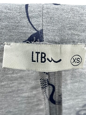 xs Beden gri Renk LTB Midi Etek %70 İndirimli.