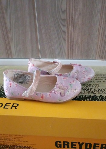 Pembe Kız Çocuk Babet Ayakkabı - Görsel 3