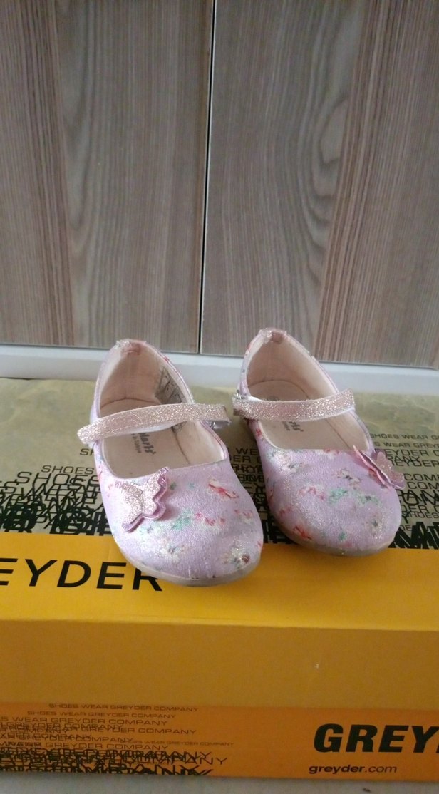 Pembe Kız Çocuk Babet Ayakkabı - Görsel 2