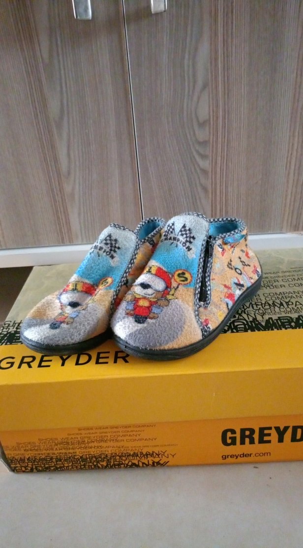 Renkli Erkek Çocuk Ev Terliği panduf - Görsel 3