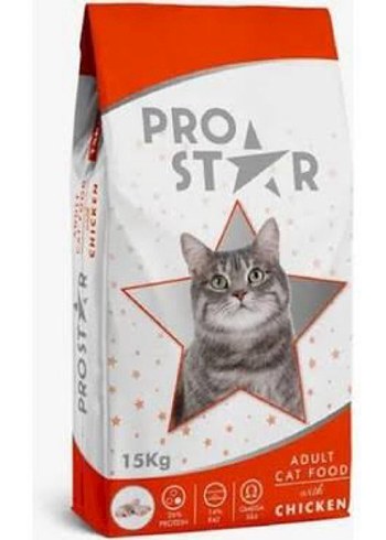 Prostar Yetişkin Tavuklu Kedi Maması 15 Kg