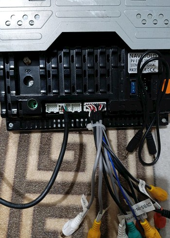 araba double teyp Medya Oynatıcı ve Kablo Seti - Görsel 5