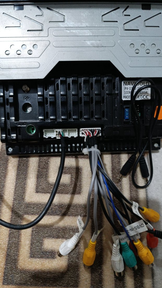 araba double teyp Medya Oynatıcı ve Kablo Seti - Görsel 5