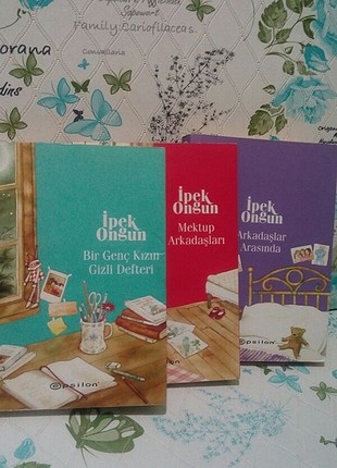 İpek Ongun serisi 3 kitap