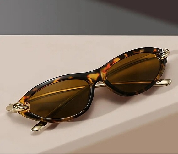 Bottega Veneta Bottega Veneta leopar desenli gözlük ????