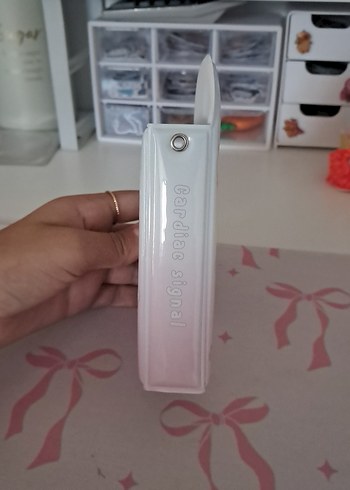 Diğer Pembe Transparan Pastel binder