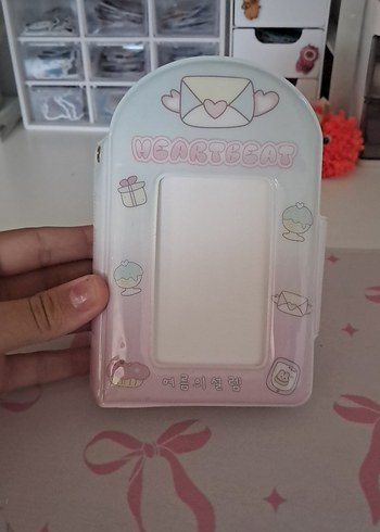 Pembe Transparan Pastel binder