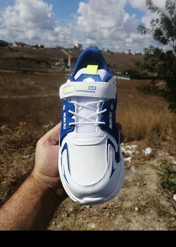 33 Beden mavi Renk letsgo erkek çocuk spor ayakkabı