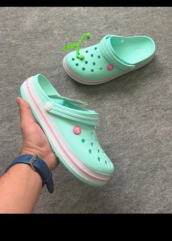 39 Beden turkuaz Renk crocs terlik