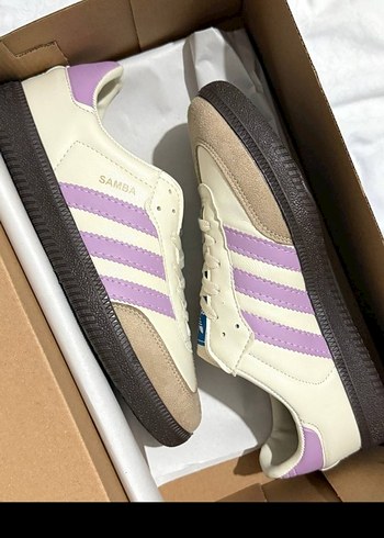 40 Beden mor Renk adidas samba bayan spor ayakkabı