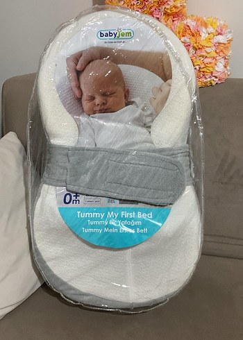 BabyJem Tummy Emniyet Kemerli Reflü Yatağı - Görsel 4