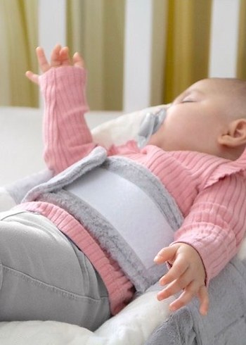 BabyJem Tummy Emniyet Kemerli Reflü Yatağı - Görsel 3