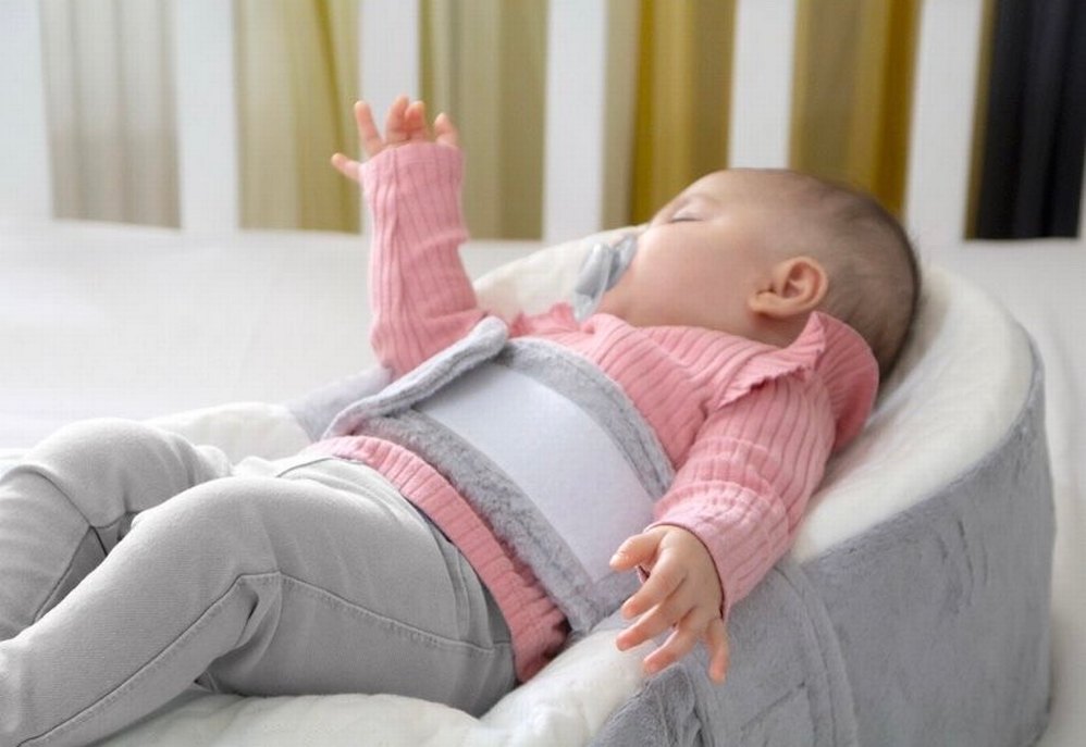 BabyJem Tummy Emniyet Kemerli Reflü Yatağı - Görsel 3