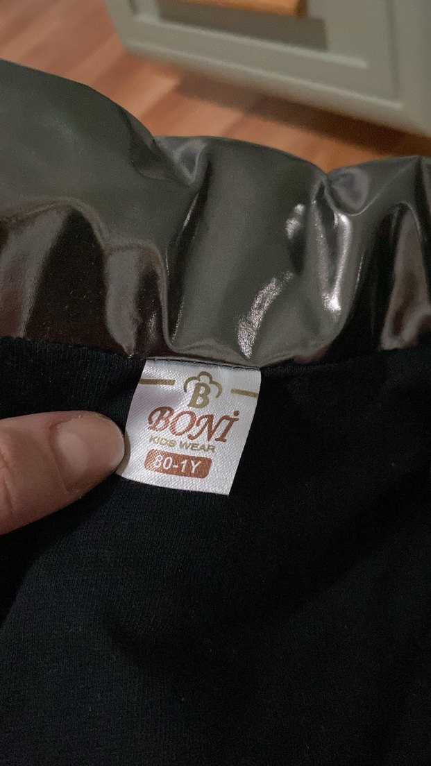 Boni Kids Gümüş Gri Parlak Şişme Yelek - 1 Yaş / 80 cm - Görsel 3