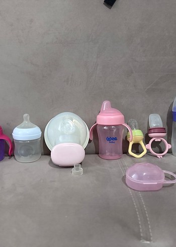 Wee Baby Pembe Bebek Biberonu - Görsel 5