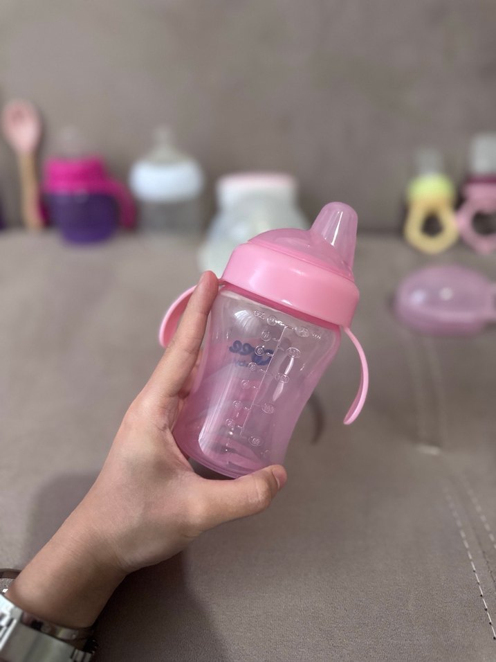 Wee Baby Pembe Bebek Biberonu - Görsel 2