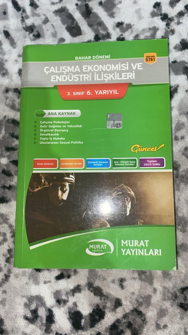 Çalışma Ekonomisi ve Endüstri İlişkileri 3.Sınıf 5.Yarıyıl - Görsel 3