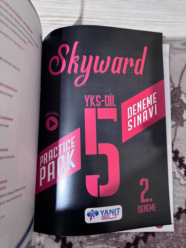 Skyward YKS-DİL 5 Deneme Sınavı Kitabı - Görsel 2