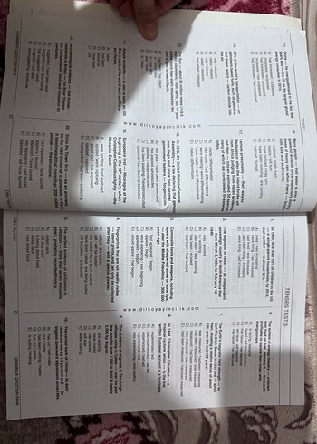 YDS Dilko Grammar Question Bank Kitabı - Görsel 4